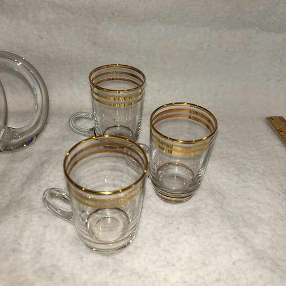 Mid century modern pitcher and glasses set - Picture 13 of 16